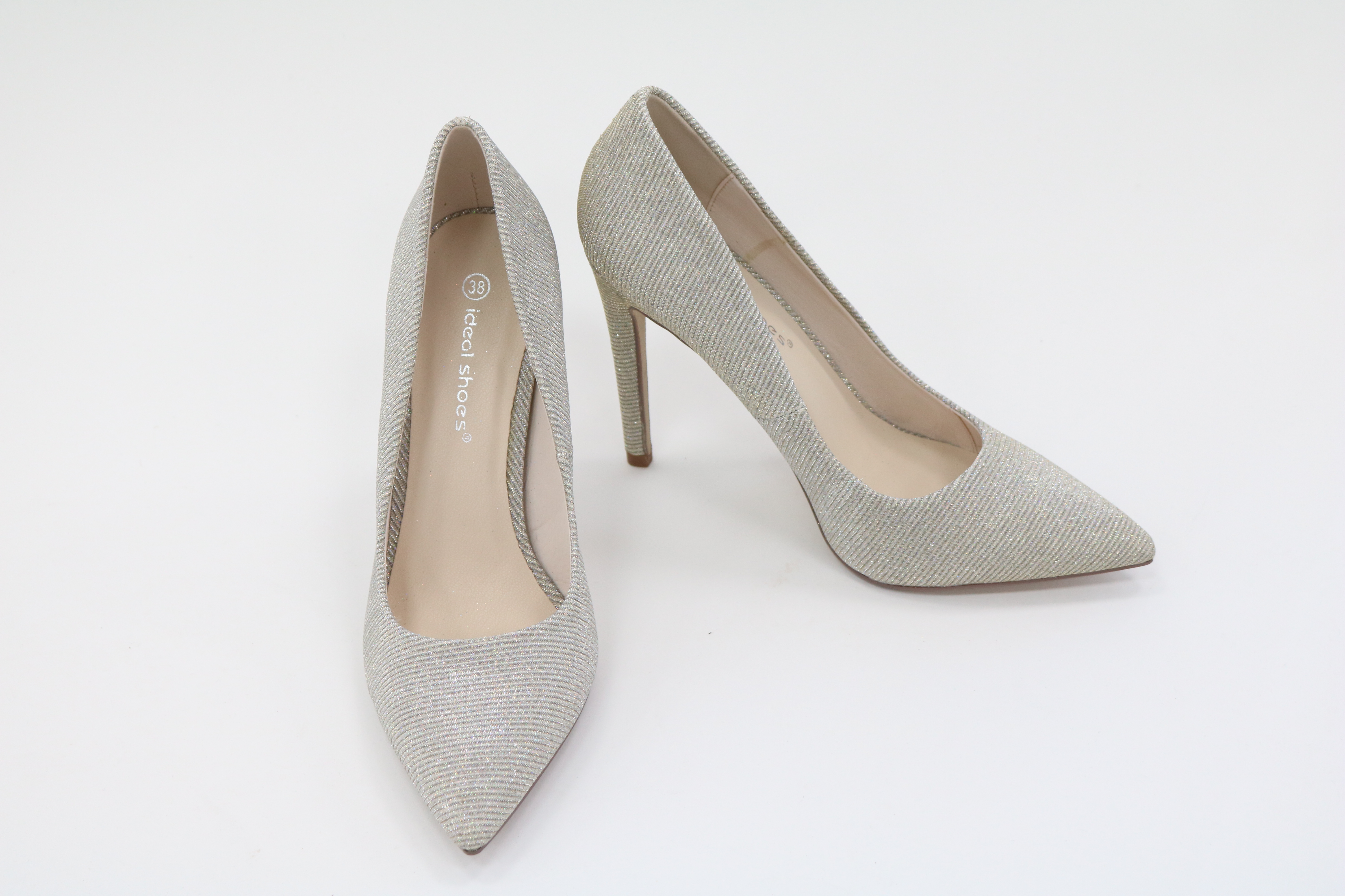 pumps zilver